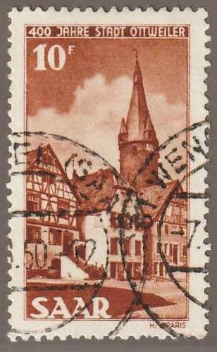 Frimærker Tyskland | Saar | 1950 - AFA 291 - Stemplet